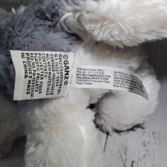 Ganz Webkinz Retired Husky Plush Toy - Picture 9 of 9